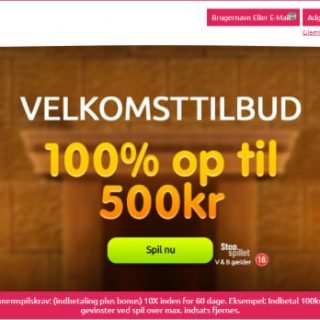 Play Kasino Velkomstbonus