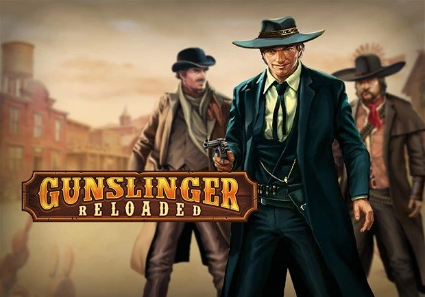 Gunslinger Reloaded Logo Spilleautomater med jackpots