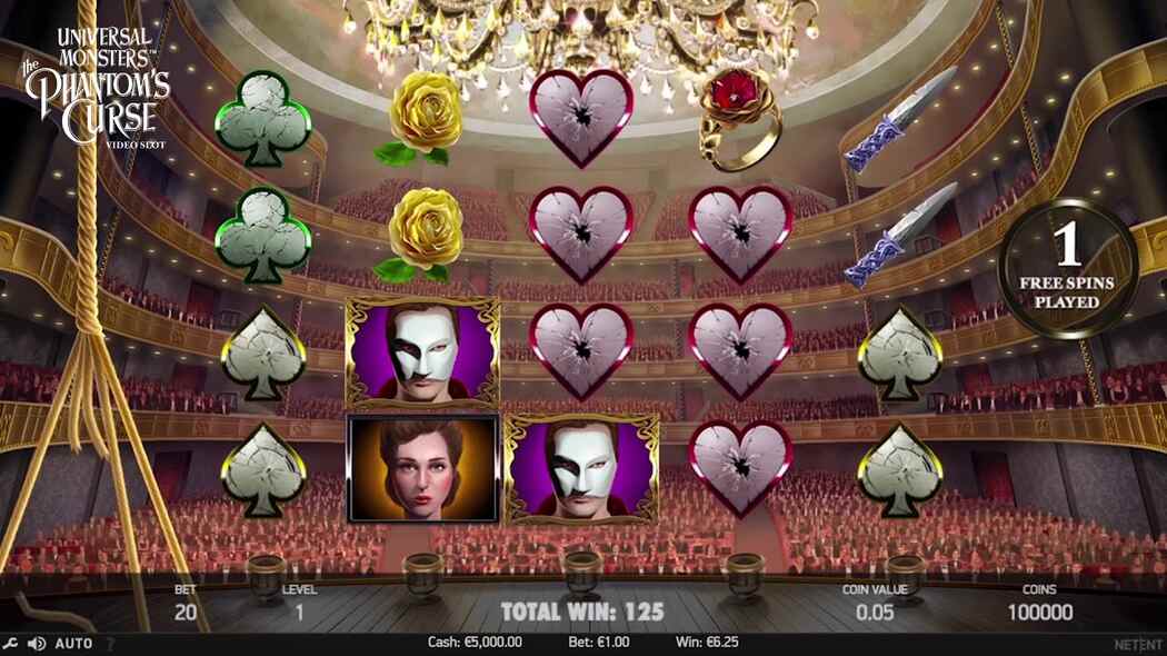 The Phantoms Curse Video Slot spilleautomat