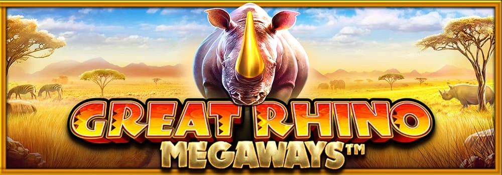 Great Rhino Megaways Banner