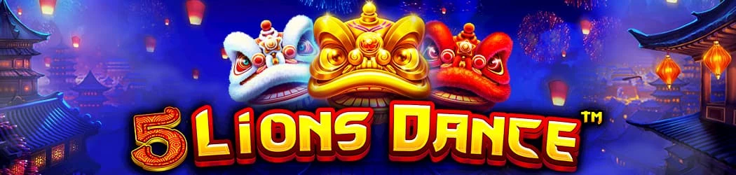 5 Lions Dance Banner