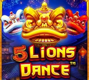 5 Lions Dance Logo