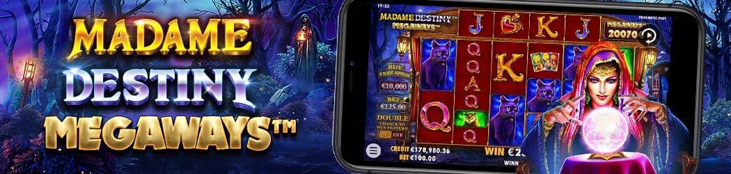 Madame Destiny Megaways Banner