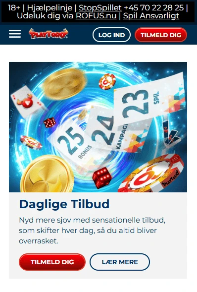 Playtoro Daglige spil 2025