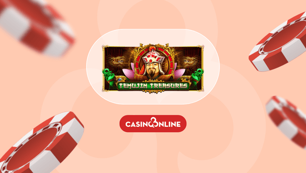 Spil på den nye Temujin Treasures jackpot spilleautomat her