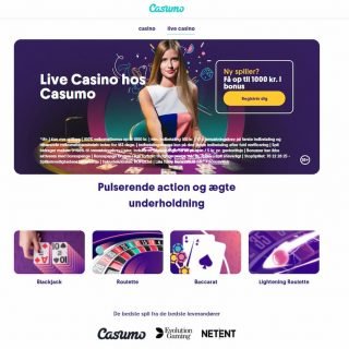 Casumo Casino Live Casino