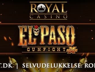 Spil det nye El Paso Gunfight hos Royal Casino