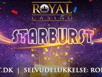 Royal Casino fejres med Gratis Chancer til Starburst