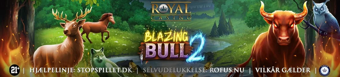 Hent din Deposit Match Bonus til Blazing Bull 2