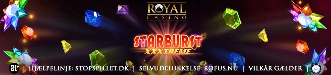 Gratis Chancer til Starburst XXXtreme Banner