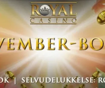 November Månedsbonus Royal Casino