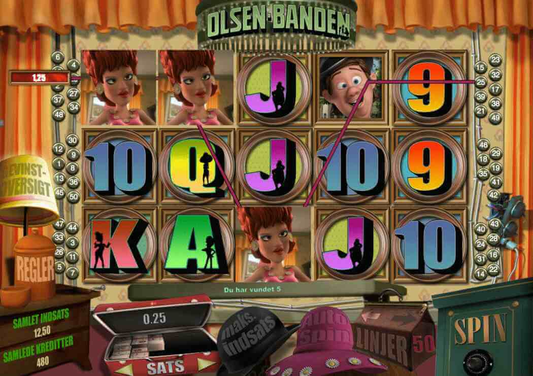 Olsen Banden Casino Spilleautomat