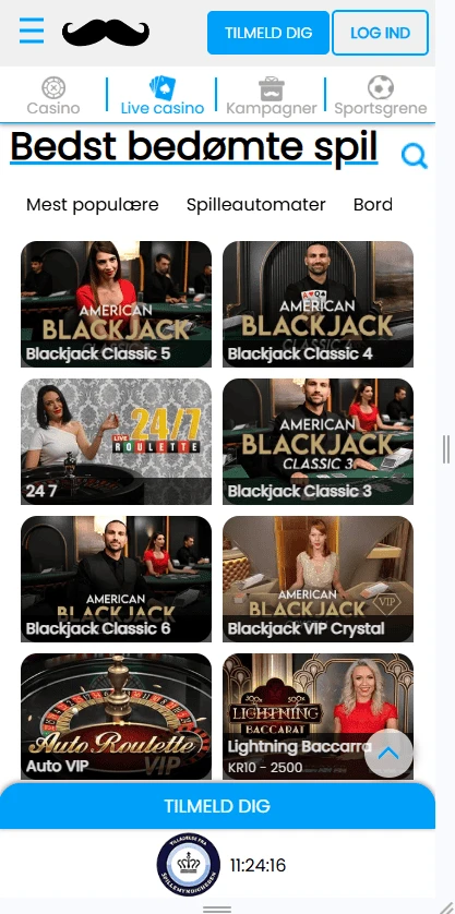 Mr Play Casino Bedst Bedømte Spil