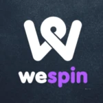 Wespin ComeOn Logo Hvid og Lilla tekst