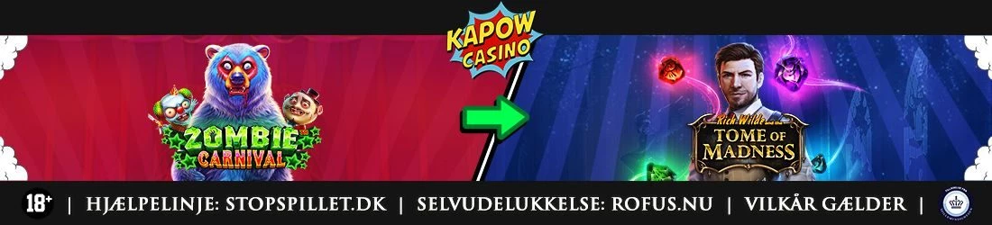 Halloween (u)hygge hos Kapow Casino