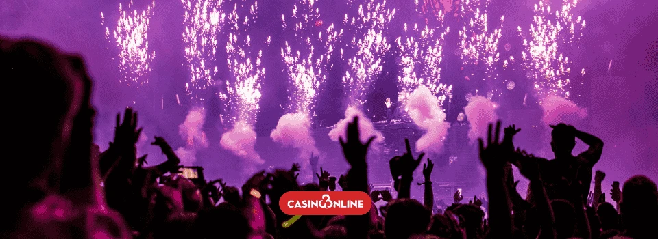 Casino Online DK casinonyheder om det Europæiske Melodi Grand Prix billede af musik koncert eller festival lilla lys