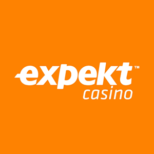 expekt logo med orange baggrund