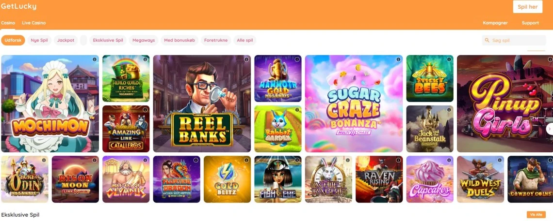 getlucky casino hjemmeside