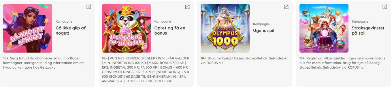 getlucky casino kampagner