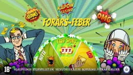 April er fyldt med spænding på CasinoOnline DK