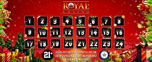Royal Casino julekalender 2024