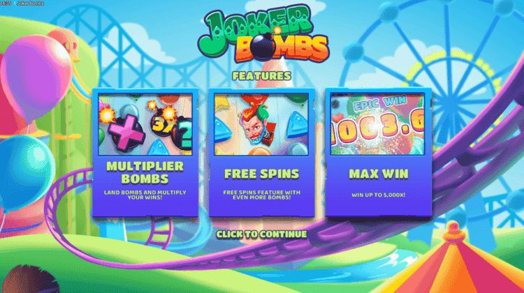 Joker Bombs Hacksaw Gaming Softwareudvikler spil