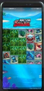 Razor Shark SS Push Gaming casino