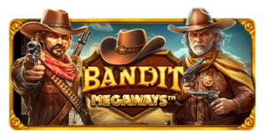 Bandit Megaways Pragmatic Play nyhed ny spilleautomat 2025 logo