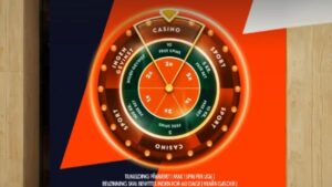 Betano Spin og Vind lykkehjul med sort og rød baggrund 1