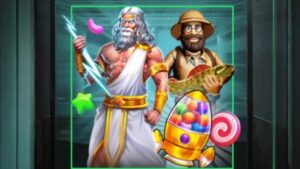 ComeOn Weekend Cash Drop logo med elementer og figurer fra Pragmatic Play-spil expanded