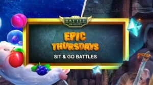 Video Slots Casino Epic Thursdays tekst med elementer fra casino spilleautomater