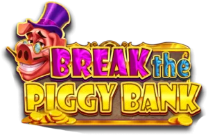 Break the Piggy Bank OctoPlay logo med gris med hat