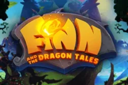 Finn and the Dragon Tales NetEnt eventyr casino spilleautomat logo