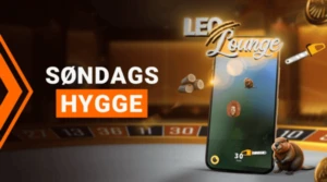 LeoVegas Casino Danmark Søndags Hygge Banner søndags kampagne