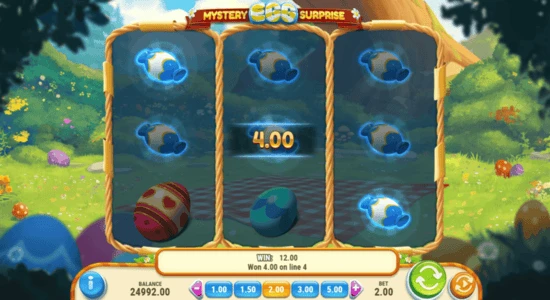Mystery Egg Surprise PlaynGO Gameplay screenshot