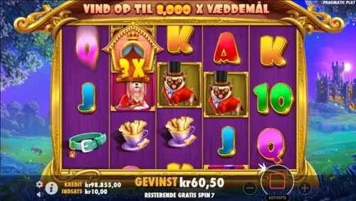 Pragmatic Play The Dog House Royal Hunt Screenshot Free Spins runde