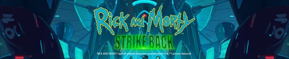 Rick and Morty Strike Back Blueprint Gaming Banner