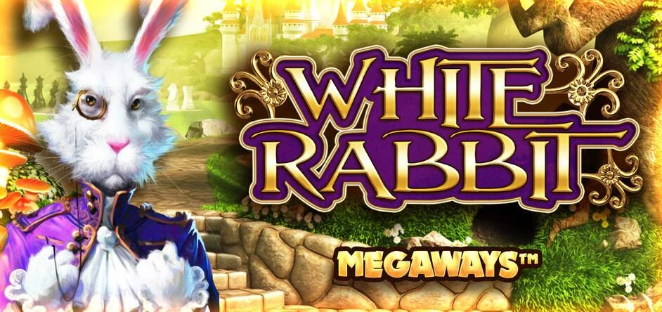 White Rabbit Megaways Big Time Gaming casinospil med en kanin og megaways mekanik