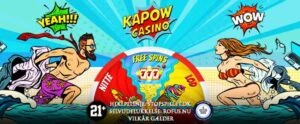 Casino Online DK Kapow Casino sommer lykkehjul med free spins på spil hos online casino i Danmark