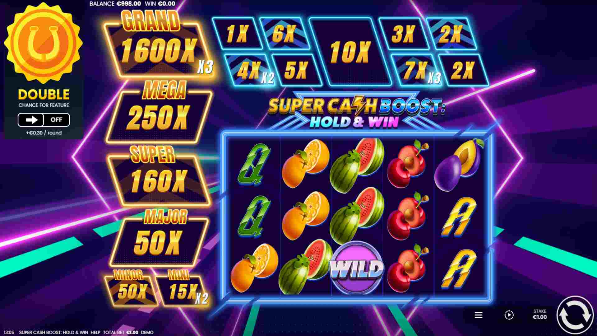 Casino Online DK Super Cash Boost Hold & Win spilleautomat fra Octoplay
