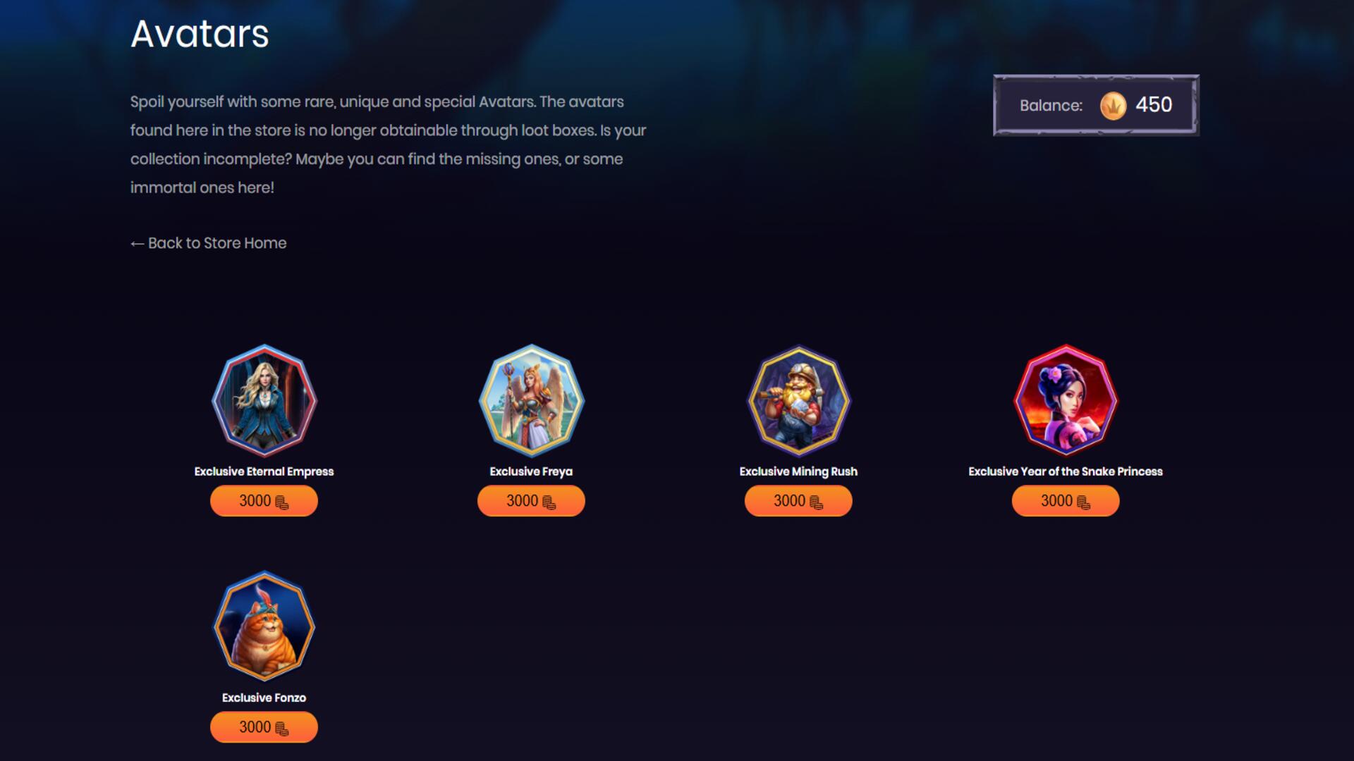 Pragmatic Play Social Tournaments Screenshot af Tournaments Store