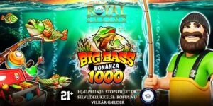 Royal Casino Big Bass Bonanza 1000 spins til spillet free spins banner
