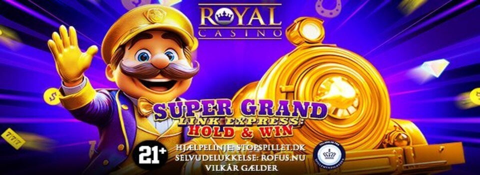 Super Grand Link Express Hold and Win fra Octoplay eksklusivt hos Royal Casino online casino