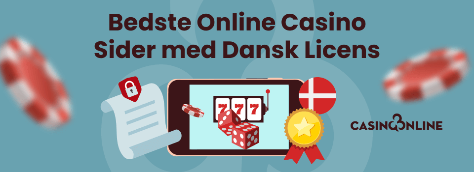 Casino Online DK Bedste Online Casinoer med Dansk Licens Banner