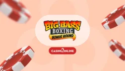 Casino Online DK Casino nyheder nye casinospil spilleautomater Logo med Big Bass Boxing Bonus Round spil fra Pragmatic Play