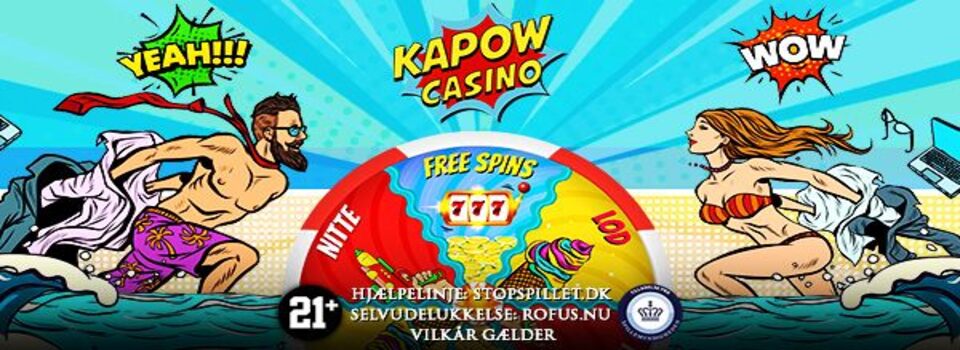 Casino Online DK Kapow Casino Sommer-solstik vind free spins