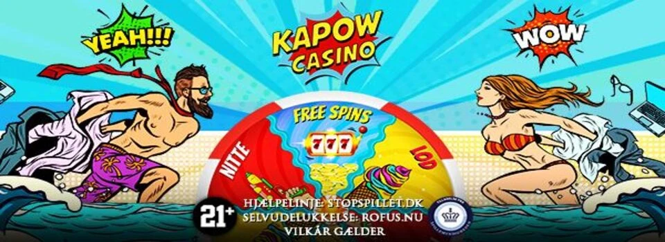 Casino Online DK Kapow Casino Sommer-solstik vind free spins