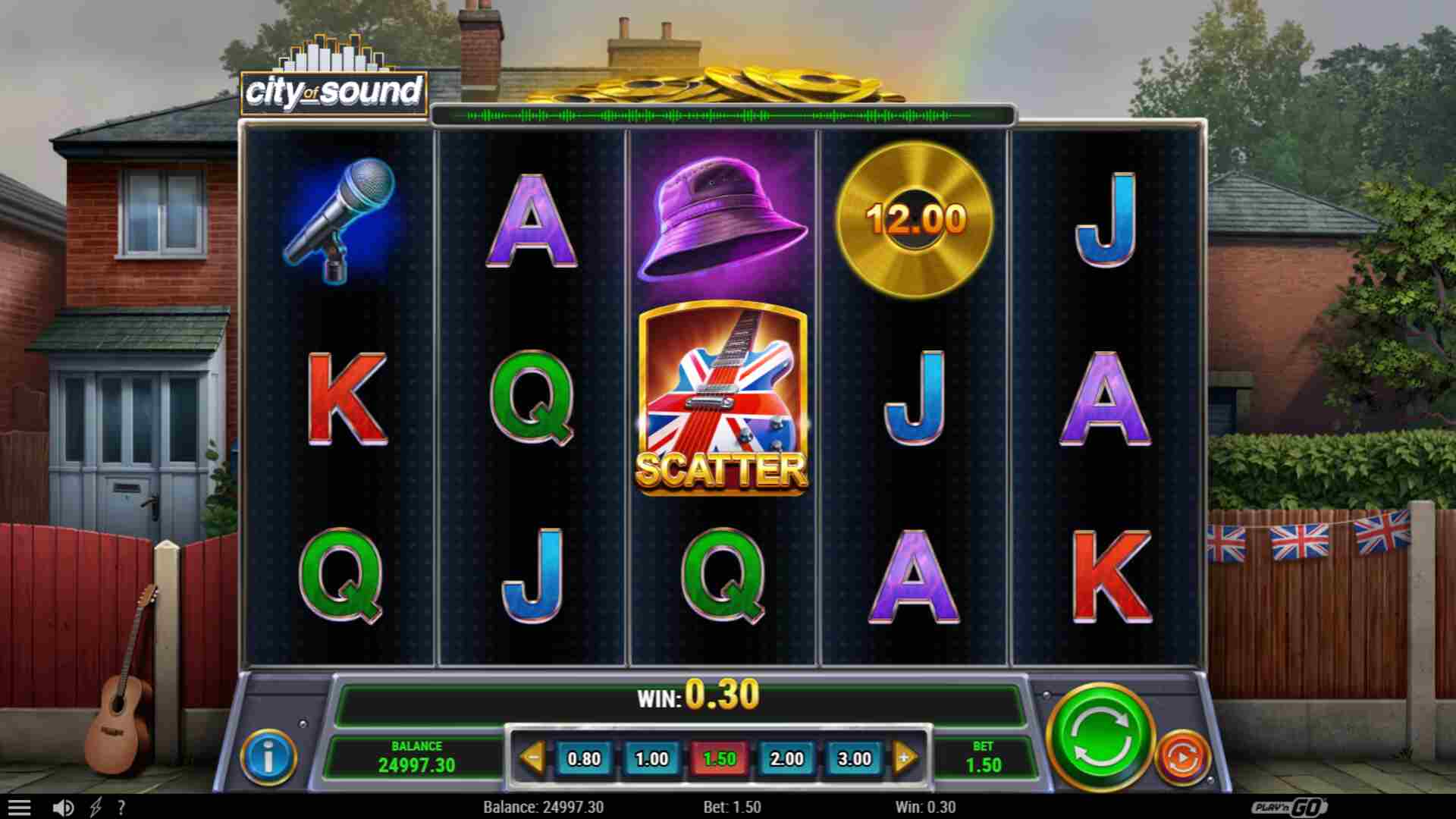 Casino Online DK Nyheder nye casinospil City of Sound spilleautomat fra PlayN GO spilleudvikleren