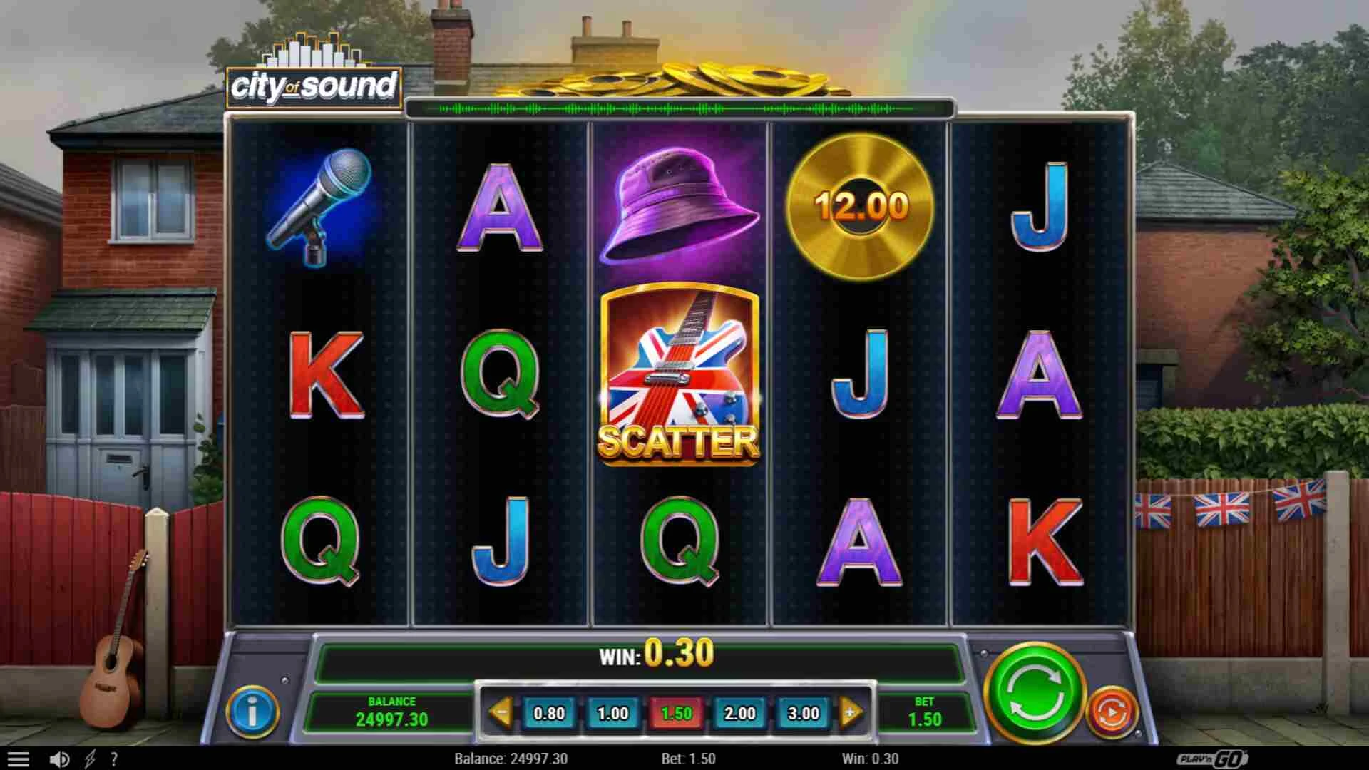 Casino Online DK Nyheder nye casinospil City of Sound spilleautomat fra PlayN GO spilleudvikleren