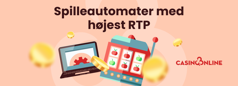 Casino Online DK Spilleautomater med høj RTP hos online casinoer med dansk licens banner
